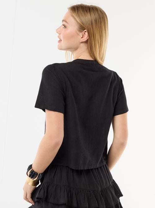 Chemisier avec nœuds - Kiabi