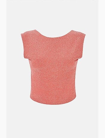 Chemisier dos nu en lurex hiccup