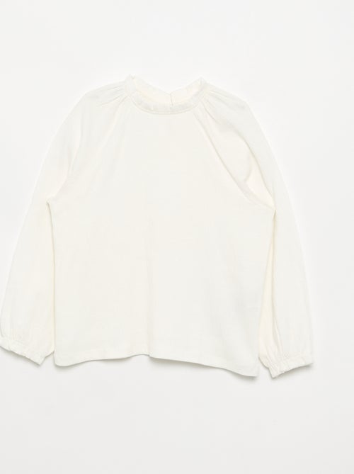 Chemisier effet blouse - Kiabi