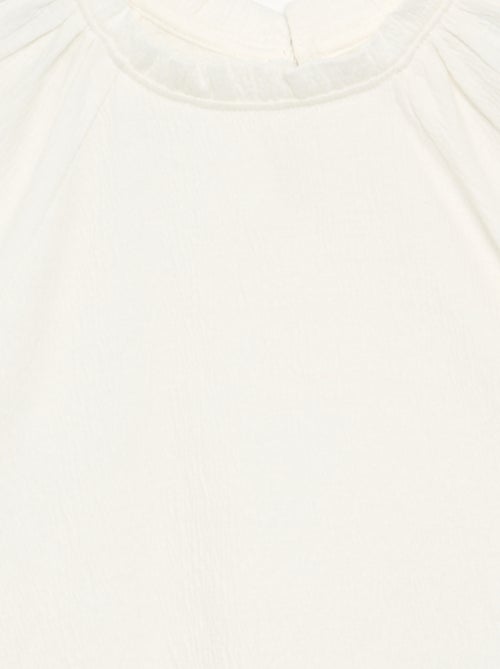 Chemisier effet blouse - Kiabi