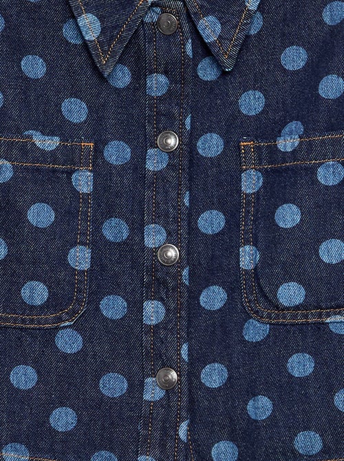 Chemisier en denim à pois - Kiabi Chemisier en denim à pois - Kiabi