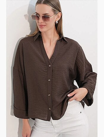 Chemisier femme en viscose et nylon bdart
