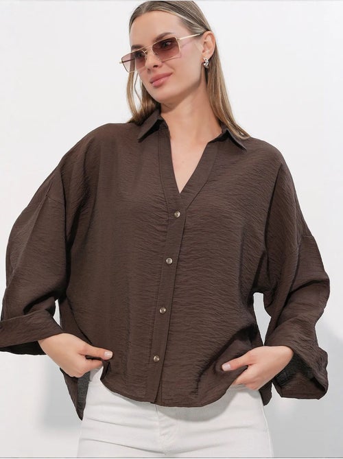 Chemisier femme en viscose et nylon bdart - Kiabi