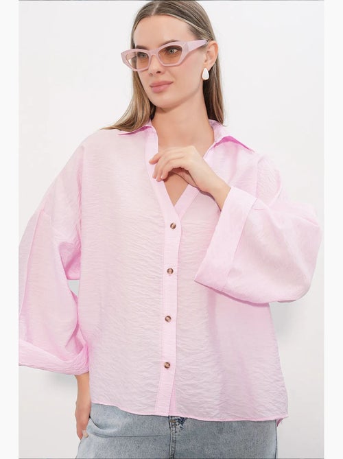 Chemisier femme en viscose et nylon bdart - Kiabi Chemisier femme en viscose et nylon bdart - Kiabi