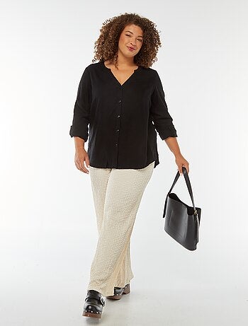 Chemisier 'Veromoda' en lin mélangé