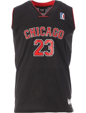 Chicago 23 basketbalshirt zwart heren sport zone