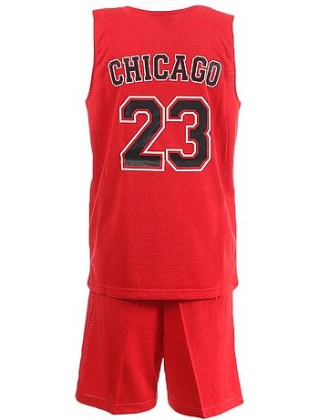 Chicago basketbalset rood/zwart voor kinderen | sport zone