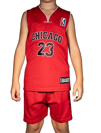 Chicago bulls basketbalset rood/zwart kinderen sport zone