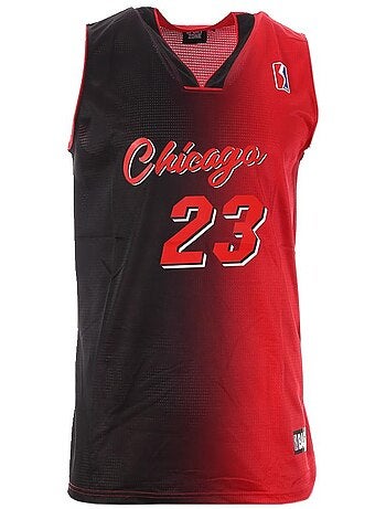 Chicago bulls tanktop rood/zwart heren sport zone 23