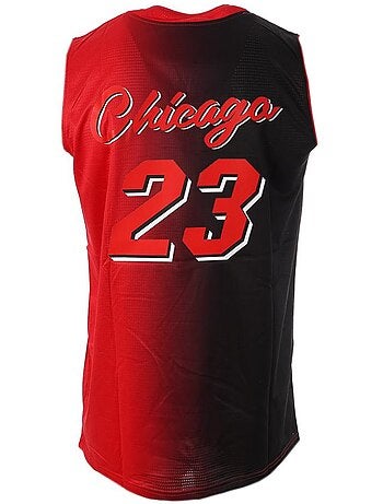 Chicago bulls tanktop rood/zwart heren sport zone 23