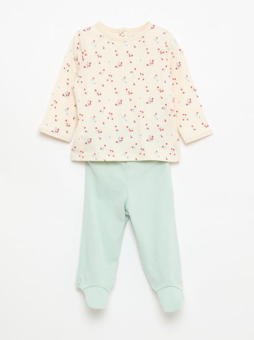 Chill pyjamaset van katoenjersey - Kiabi