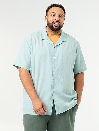 Chino bermuda met elastische taille
