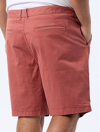 Chino bermuda van katoentwill
