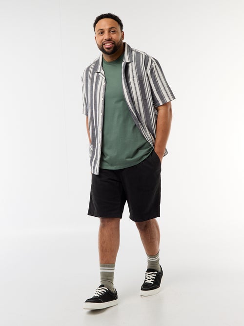 Chino bermuda van katoentwill - Kiabi