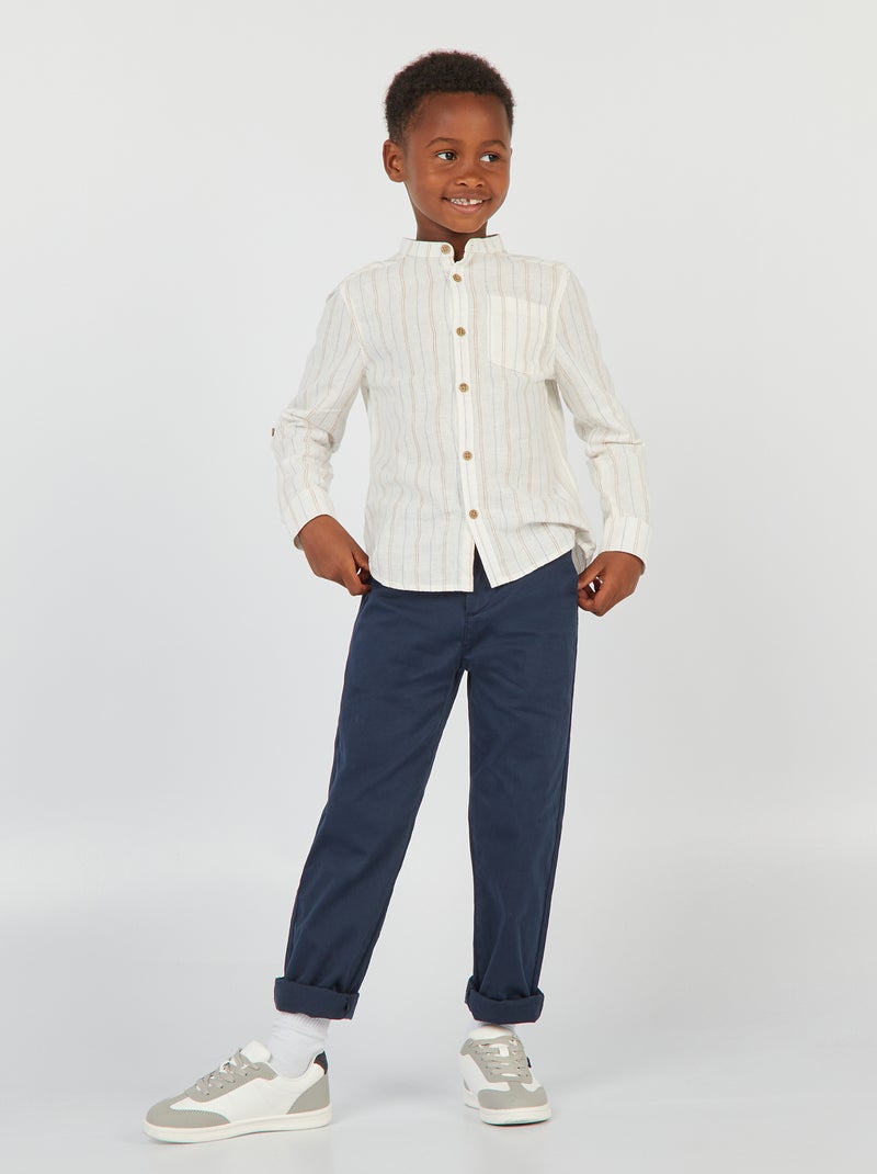 Chino BLAUW - Kiabi
