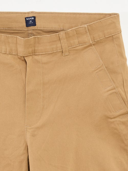 Chino broek - gemakkelijk aan te trekken collectie - Kiabi