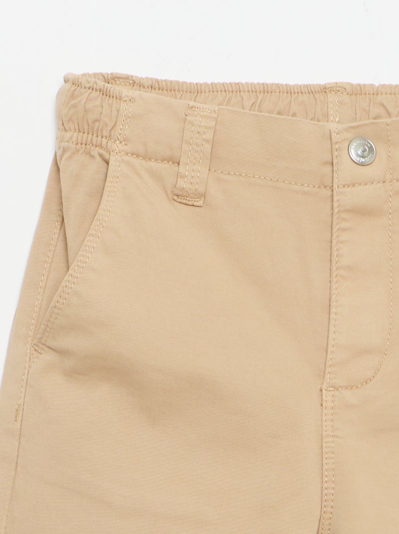 Chino broek - So Easy Biege - Kiabi