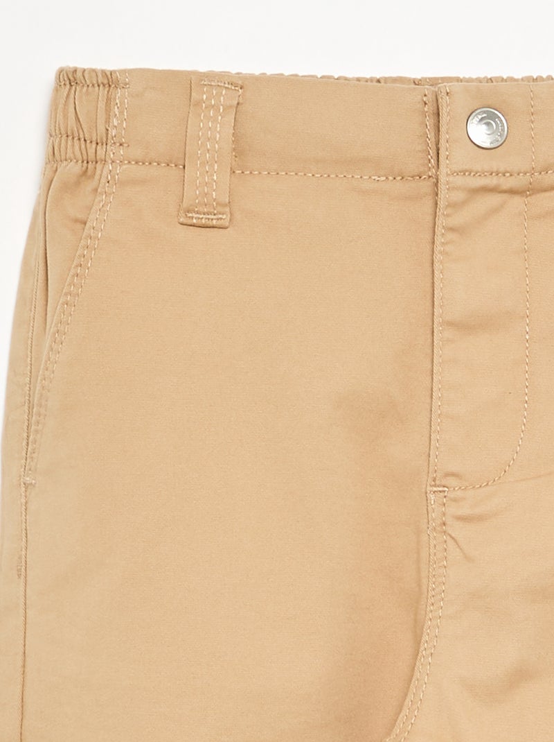 Chino broek - So Easy Biege - Kiabi