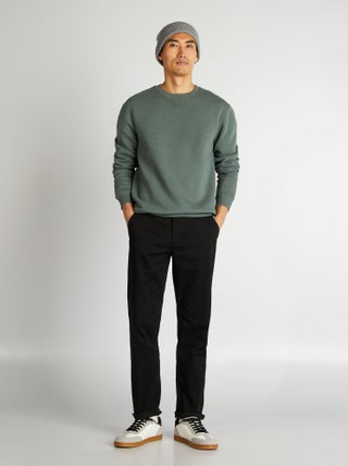 Chino broek van stretchkatoen L34