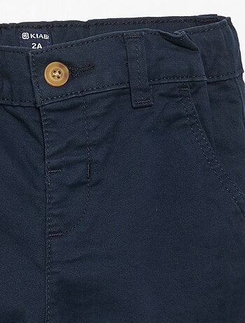 Chino droit en coton stretch