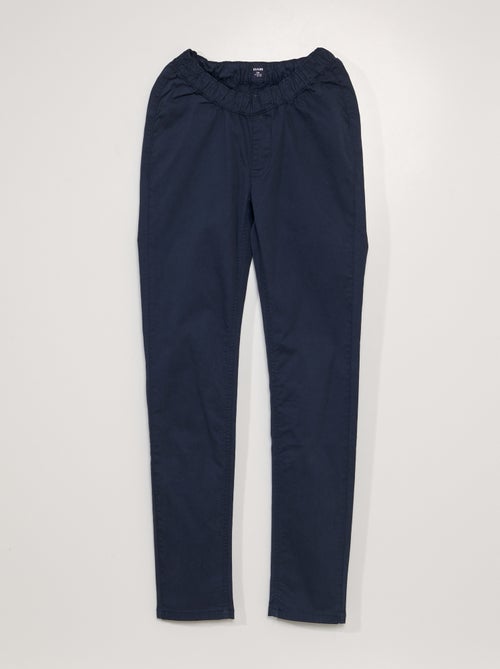 Chino met elastische tailleband - So Easy - Kiabi