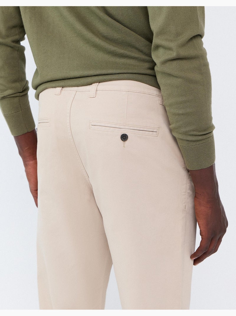 Chino rechte broek, mo fashion Grijs - Kiabi