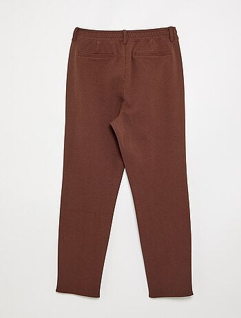 Chino regular uni - collection facile à enfiler