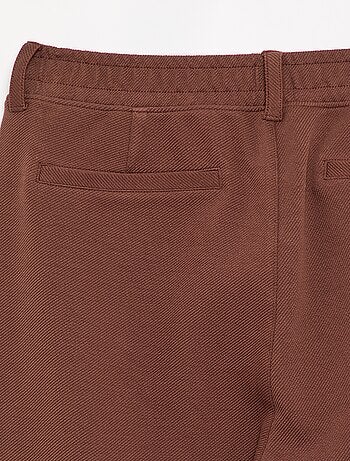 Chino regular uni - collection facile à enfiler