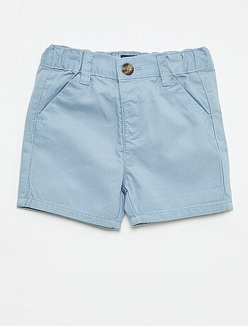 Chino short met verstelbare taille
