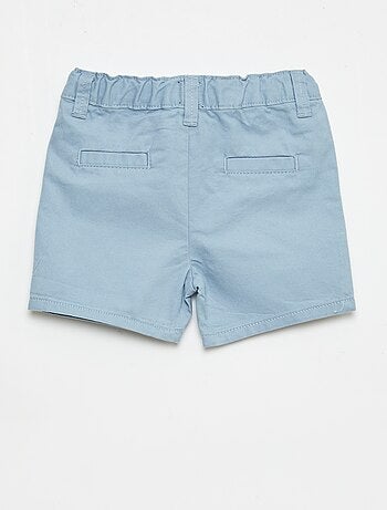 Chino short met verstelbare taille