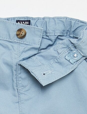 Chino short met verstelbare taille