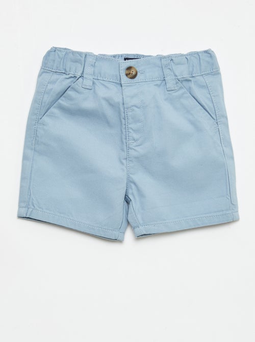 Chino short met verstelbare taille - Kiabi