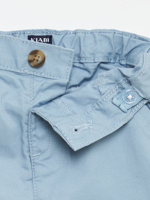 Chino short met verstelbare taille - Kiabi