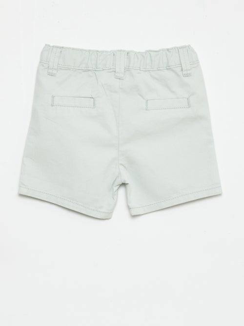 Chino short met verstelbare taille - Kiabi