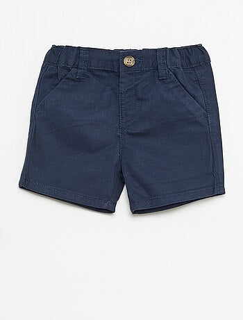 Chino short met verstelbare taille