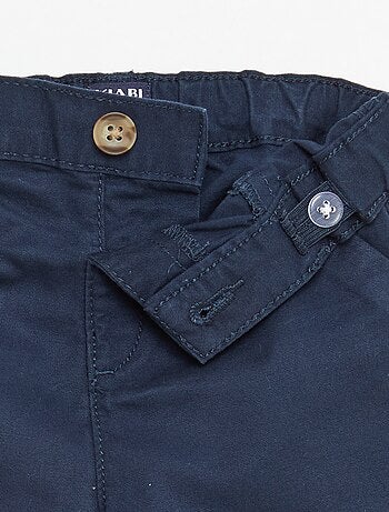 Chino short met verstelbare taille