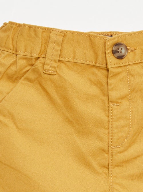 Chino short met verstelbare taille - Kiabi
