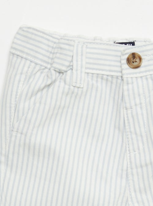 Chino short met verstelbare taille - Kiabi