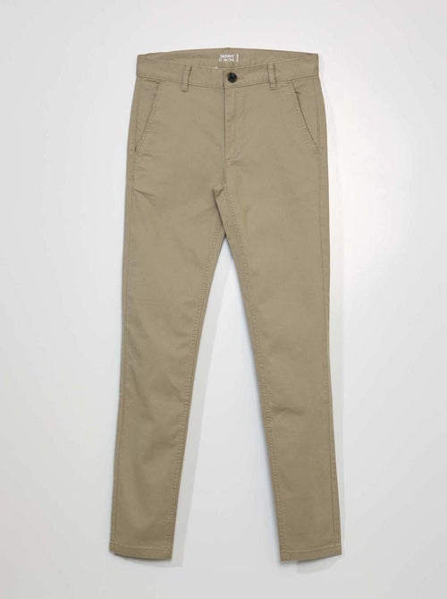 Chino skinny L34 - Kiabi