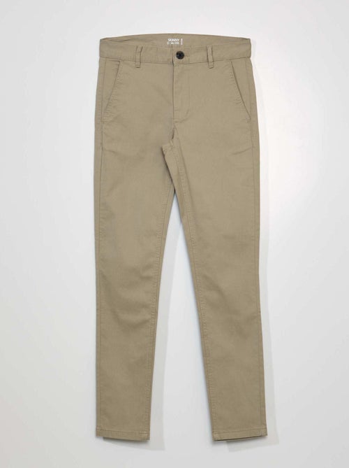 Chino skinny stretch - L32 - Kiabi