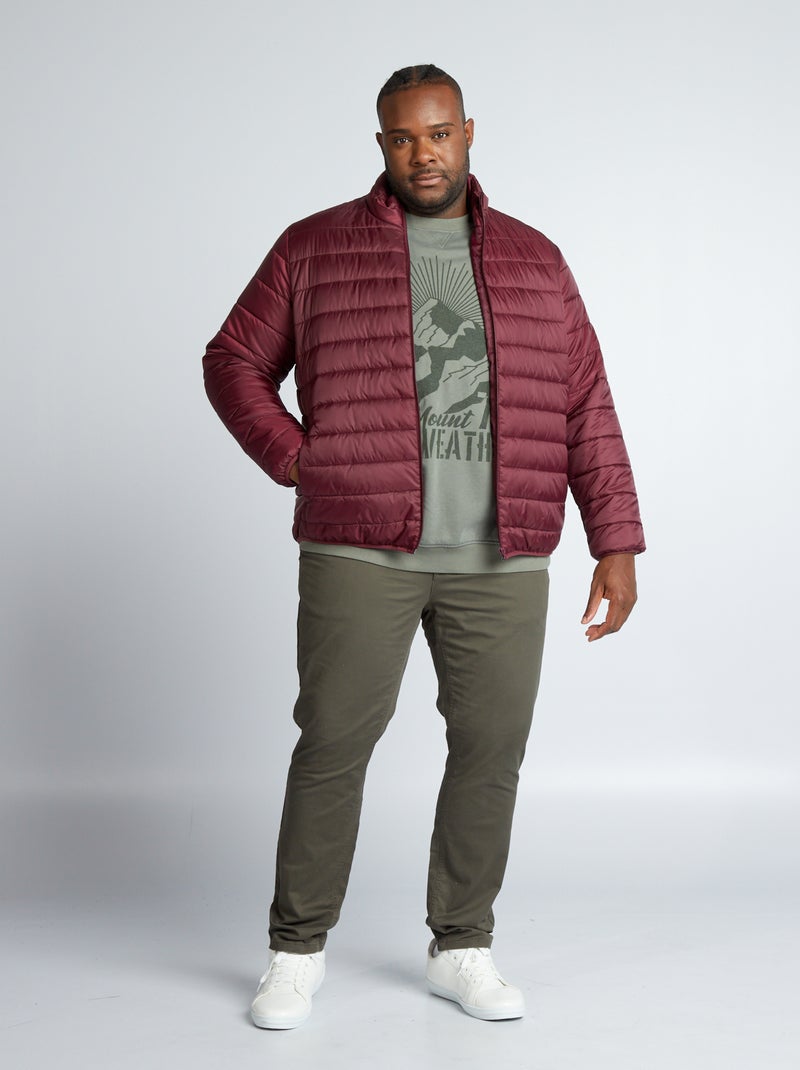 Chino slim - L32 Kaki - Kiabi