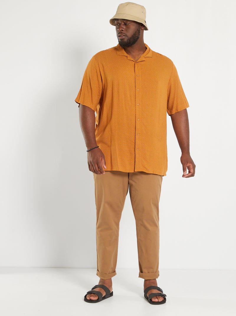 Chino slim - L32 Marron - Kiabi