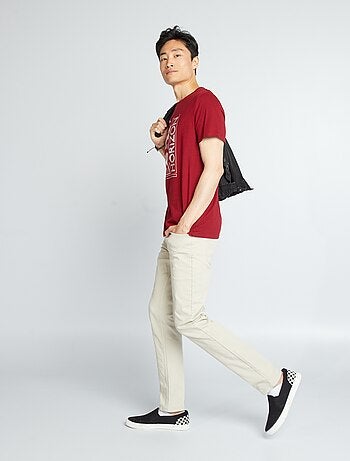 Chino slim 5 poches - L32