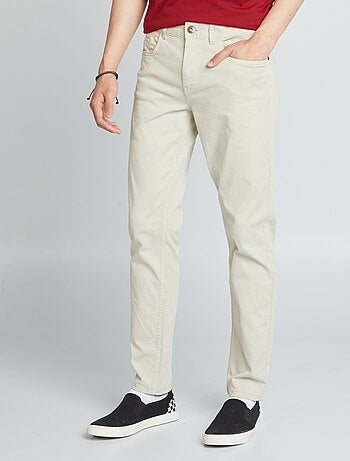 Chino slim 5 poches - L32