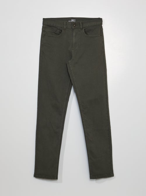 Chino slim 5 poches - L32 - Kiabi