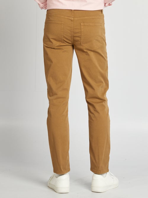 Chino slim 5 poches - L32 - Kiabi