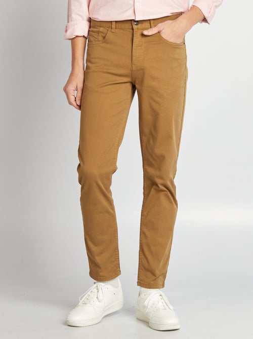 Chino slim 5 poches - L32 - Kiabi