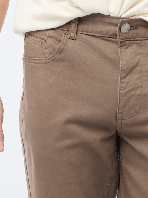 Chino slim 5 poches - L32 - Kiabi