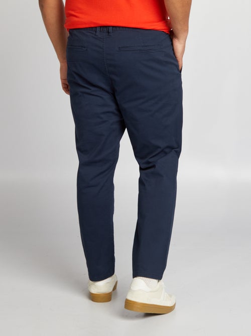 Chino slim en coton stretch - L30 - Kiabi