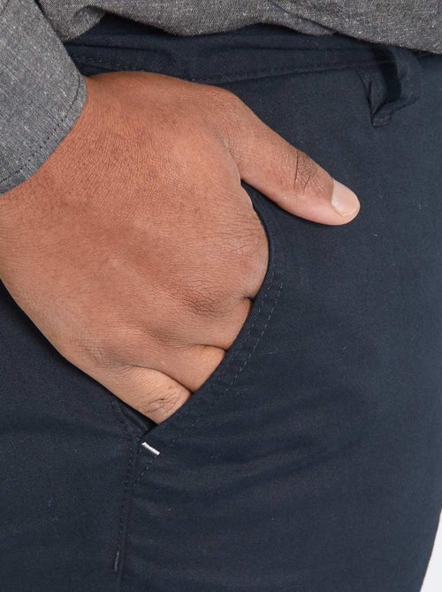 Chino slim en coton stretch - L30 - Kiabi